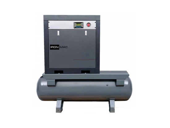 Компрессор винтовой блочный (без осушки) IronMac IC 30/10 DIGI 500L IP65 прямой
